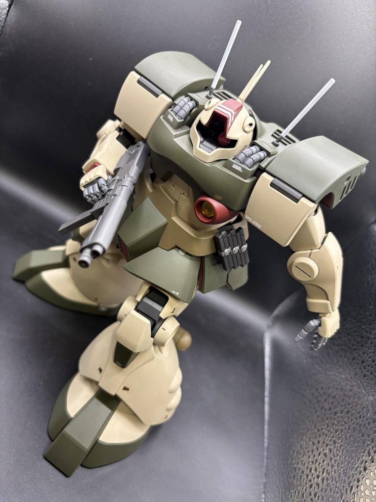 キット自体は、嵌合がギチギチなところが多く、個人的には組み易いとは言えませんでしたが、完成したらやはり愛着が湧きますね。