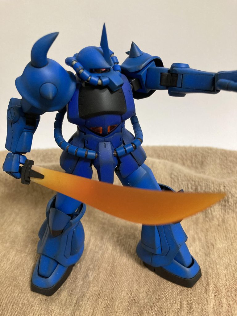 サーベルはめっちゃ研いで流体金属っぽく