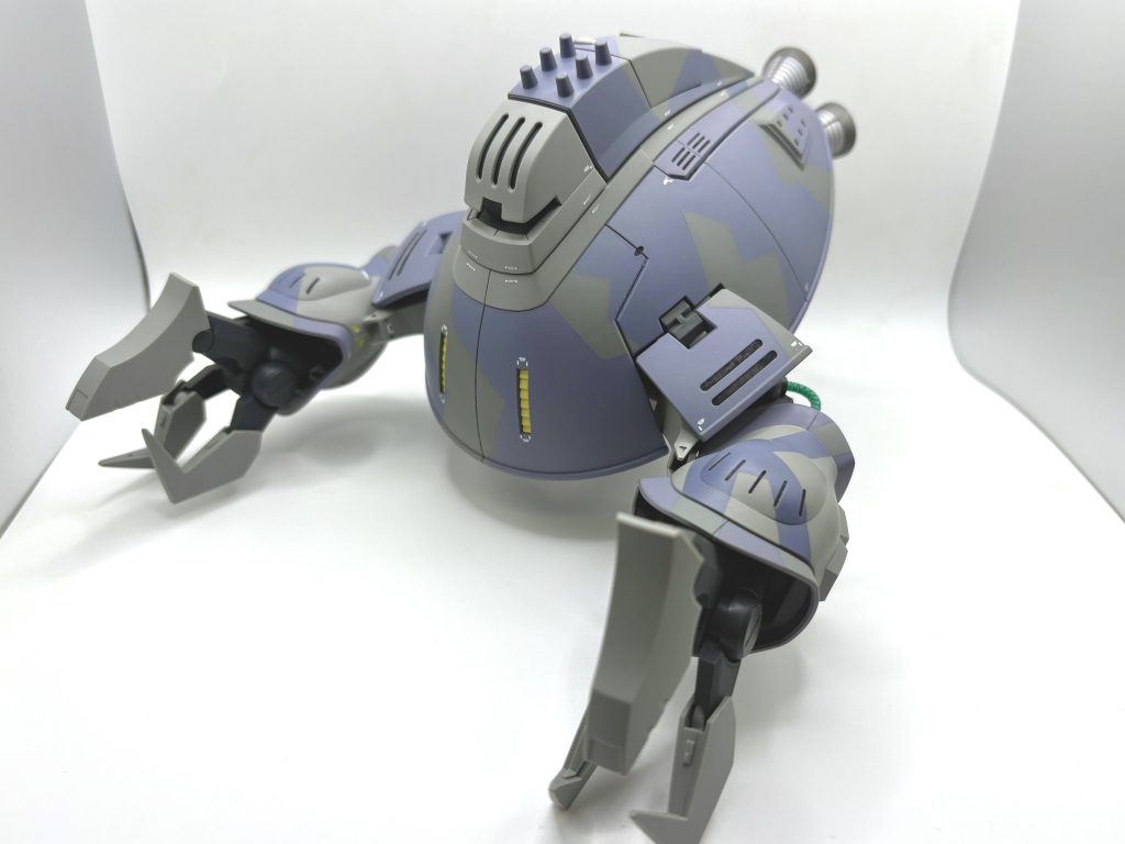 色は、ほぼゲーツ機のままですが、スプリンター迷彩塗装なので、自分の中ではゲーツ機ではないかもしれないという設定です。