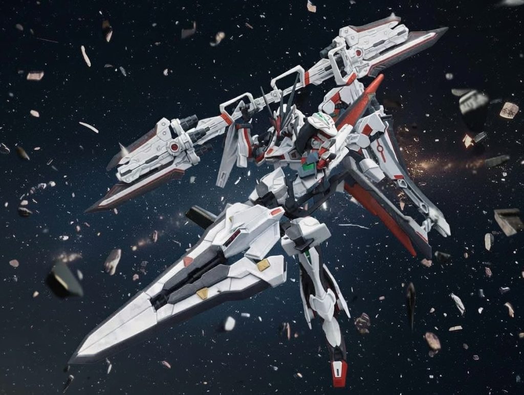 カレドヴルッフとタクティカルアームズ。このふたつだとレッドフレームとかの系列らしさが出ますね