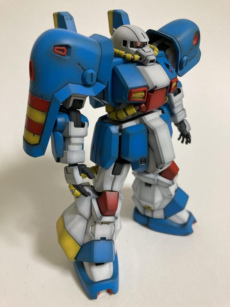 デモ機などの派手で良い機体は、彩度を上げるとソレっぽさが出てキレイに仕上がります。(出演:民間に払下げられ可愛くなったホビーさん)