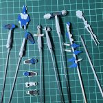 肩アーマーとか膝曲げる為にぶった斬ったシリンダーとかメガキャノンどうやって持たせ[…]