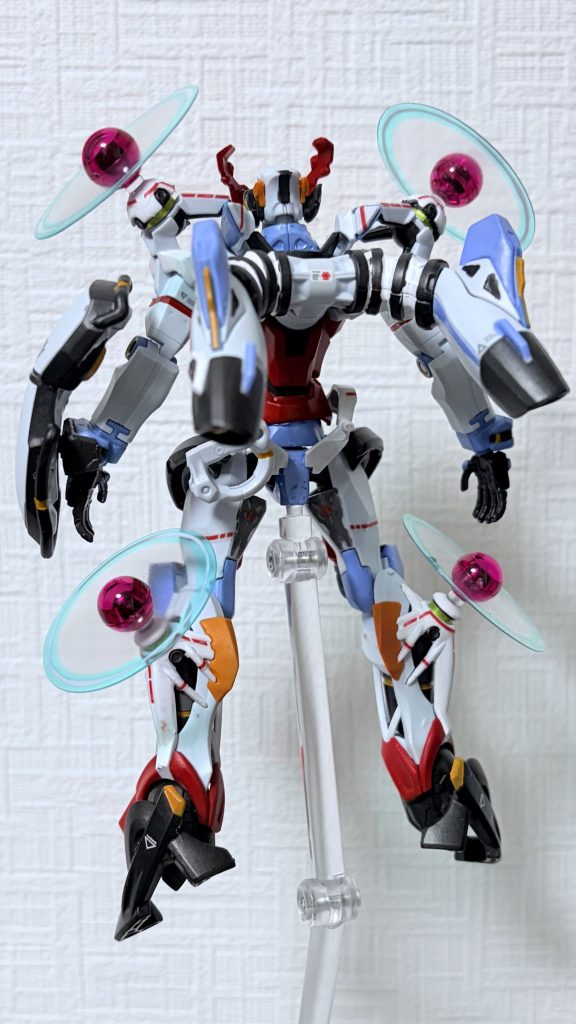 正面と背面口が開いてくれたのはエヴァファンとしてはめっちゃ嬉しかったです笑