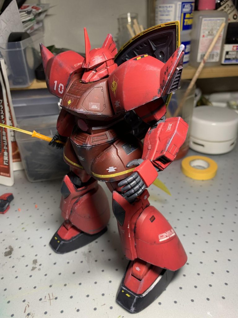 別で持っていた量産型のナギナタを持たせてみた