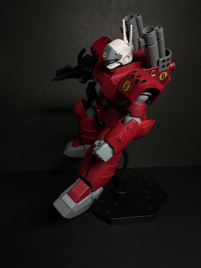 ガンキャノン量産型　筆塗り全塗装–5枚目/制作者：たけ