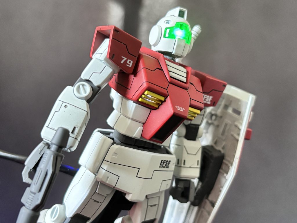 ジム HGUC 電飾 全塗装