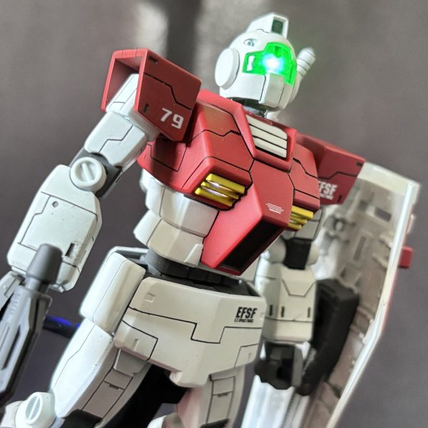 ジム HGUC 電飾 全塗装