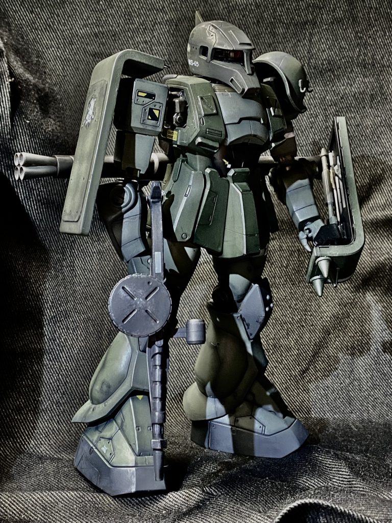 各所に追加アーマーと初めてのスジ掘り追加。