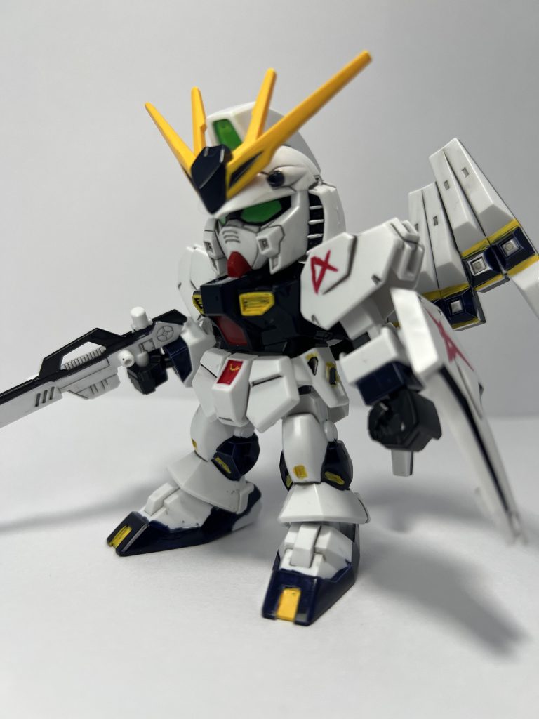 久々に組みましたが可愛いですね。しかしガンダムっぽさも損なわれてない。