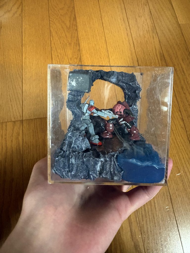 ダイソーのケースに合うように作りました