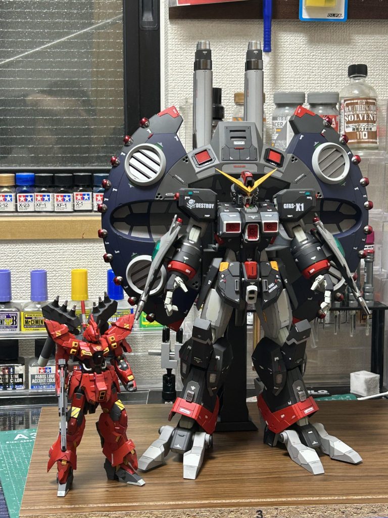 息子の作ったバルギルと！最後まで見ていただきありがとうございました。