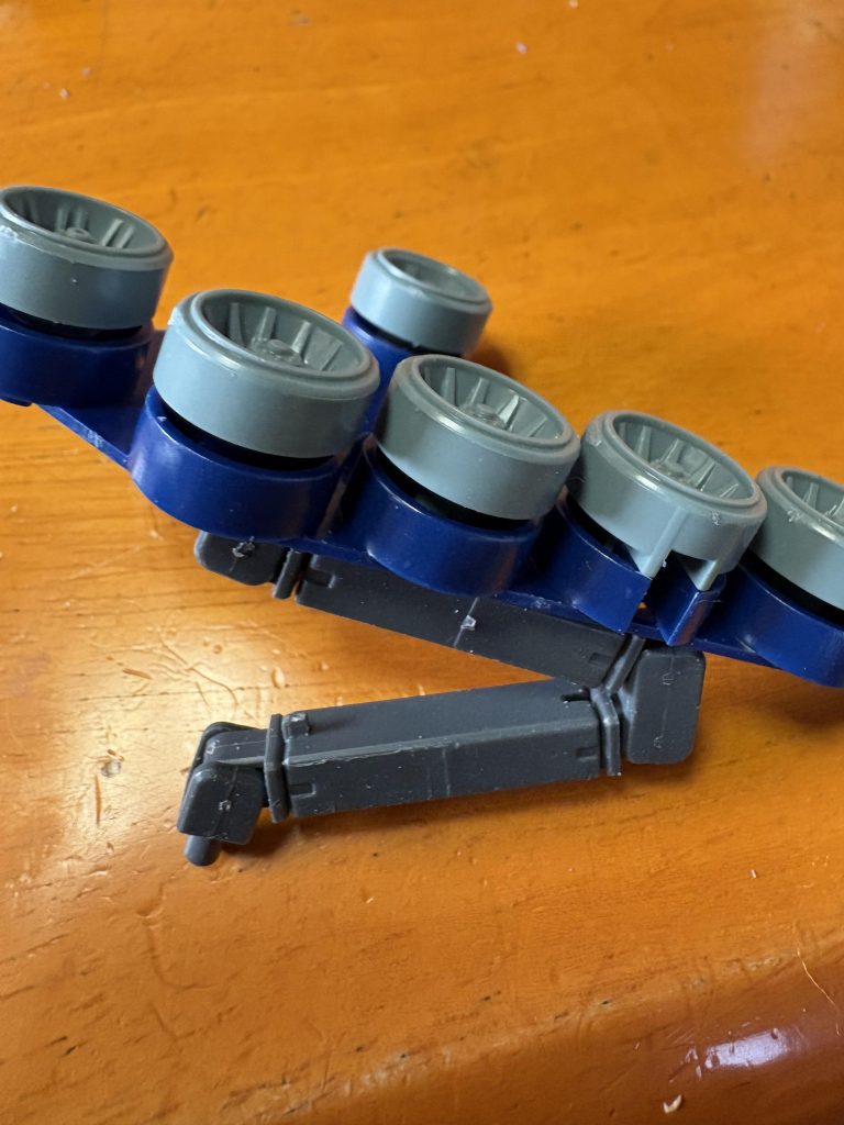 オプションパーツセットを使って稼働できるように