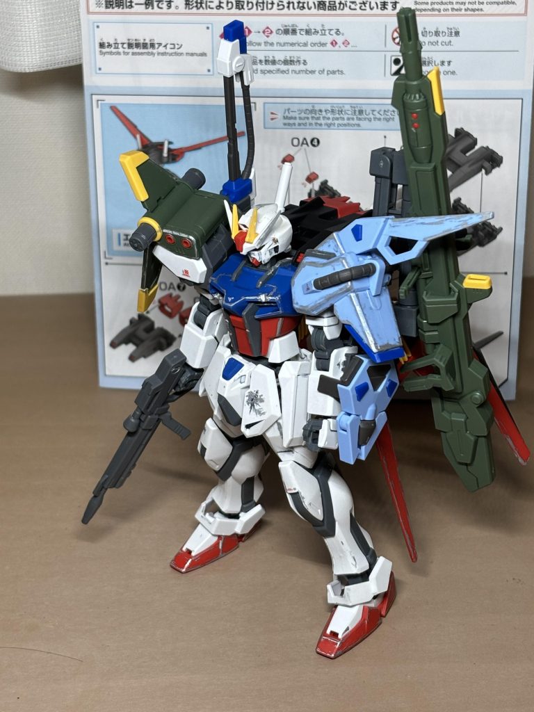 そりゃ全部乗せたらカッコいいに決まってますよね。重厚でモリモリな見た目、最高にカッコいいです！たまらない…