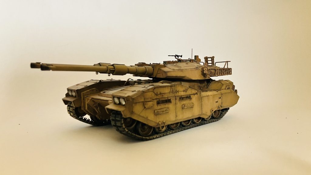 サビは控えめにしつつ、サビの上から砂埃を被ったようにしました