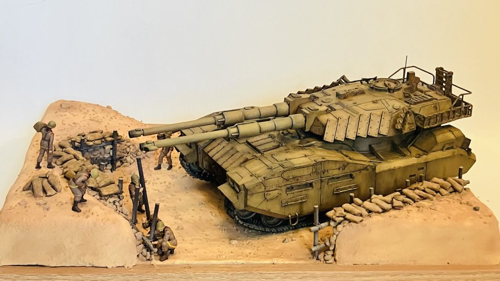 正面側？はあえて後ろとして、こちら側は兵士達の動きが分かるようにしました