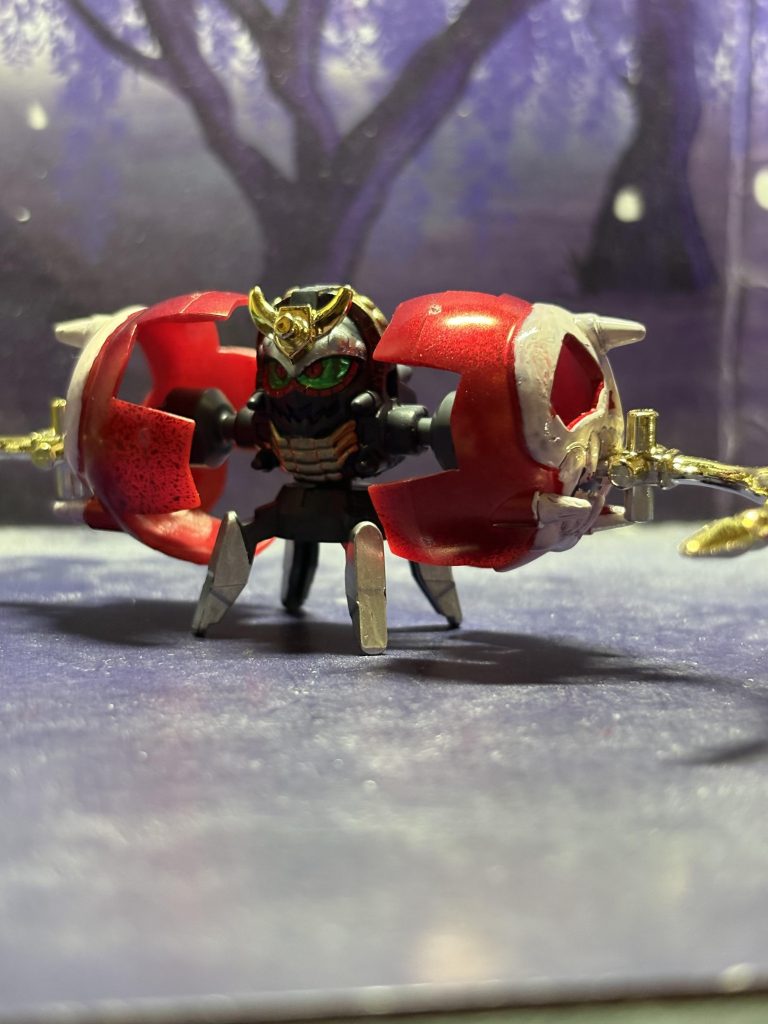 宇折堕一番悩んで結局、ほぼ元キットままちんまくて可愛い……