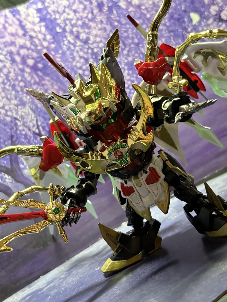 そして、三羅将の力を取り込んだ大将軍形態今回、オリジナルギミックを追加しています……