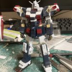 肩を2ミリ、鎖骨部ミサイルハッチ2ミリ延長しました〜