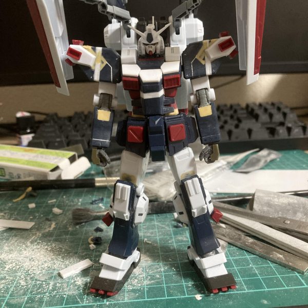 肩を2ミリ、鎖骨部ミサイルハッチ2ミリ延長しました〜（2枚目）