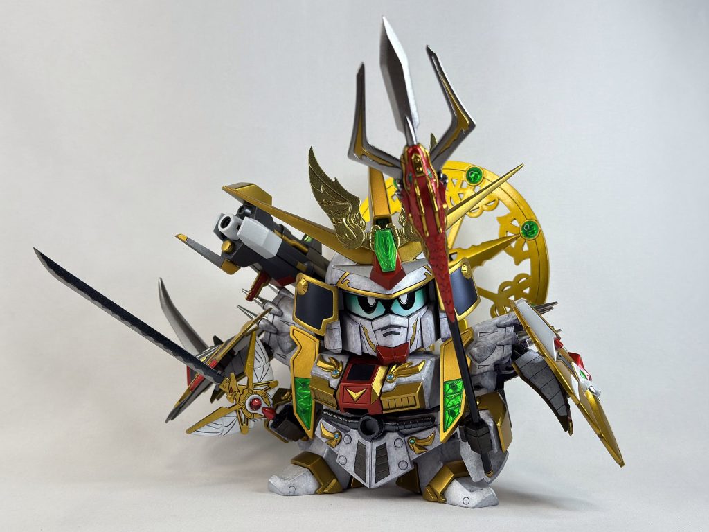 以上、初代頑駄無大将軍でした。“炎鳳凰“は今回の投稿に完成が間に合わなかったため、大鳳凰形態はまたの機会に。以上、最後までご覧いただきありがとうございました🙇今年一年素敵なガンプラライフが送れますようにgundam