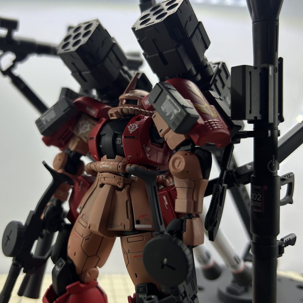 ザクアメイジング改｜しゅ軍曹さんのガンプラ作品｜GUNSTA（ガンスタ）
