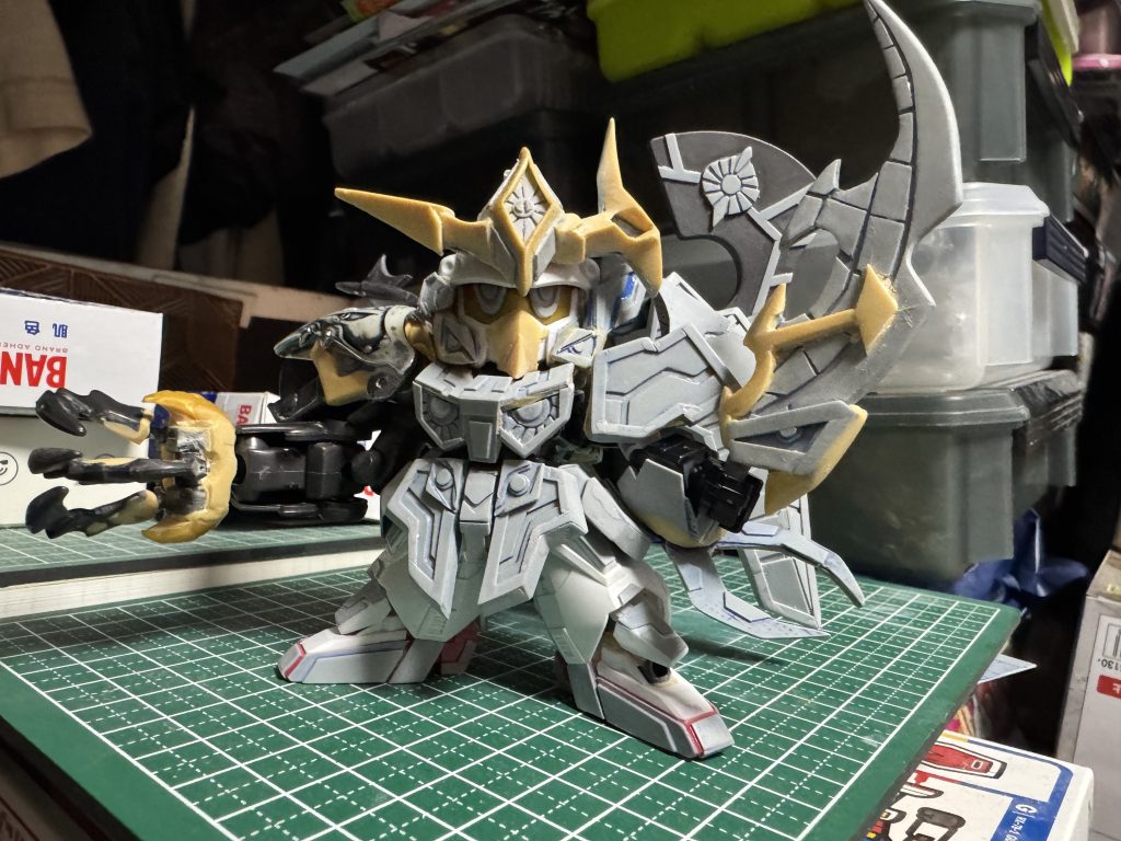 全体の工作完了