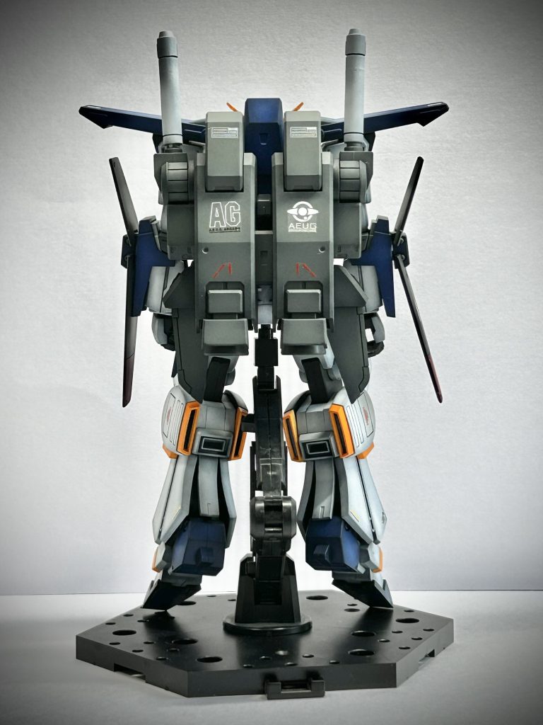 膝裏のバーニアみたいなやつ、塗り分けてもよかったかも🧐