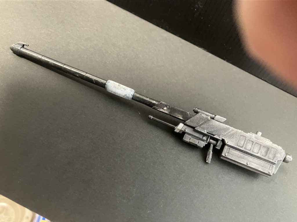 滑空砲はベースの塗装後、ウェザリングマスターでそれっぽく仕上げ。ウェザリングマスターとても楽しい！！