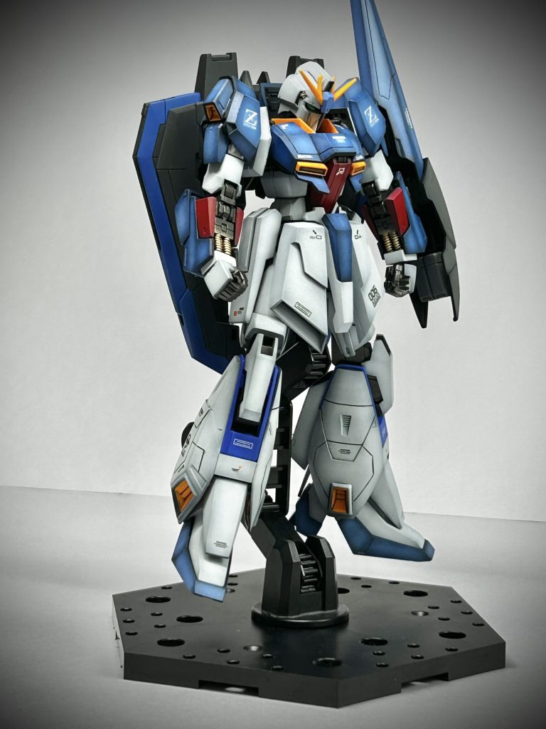 ちなみに背中のウイングやフレームは再塗装してません🤭外装のみです😃