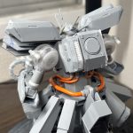 陸戦用のためにバーニアなしのバックパックを作成。硬そうなps2ではございません。[…]