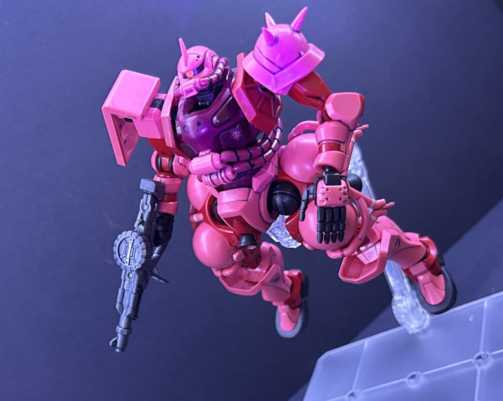 シャア専用ザク(GQ)–4枚目/制作者：ペーぺーモデラー