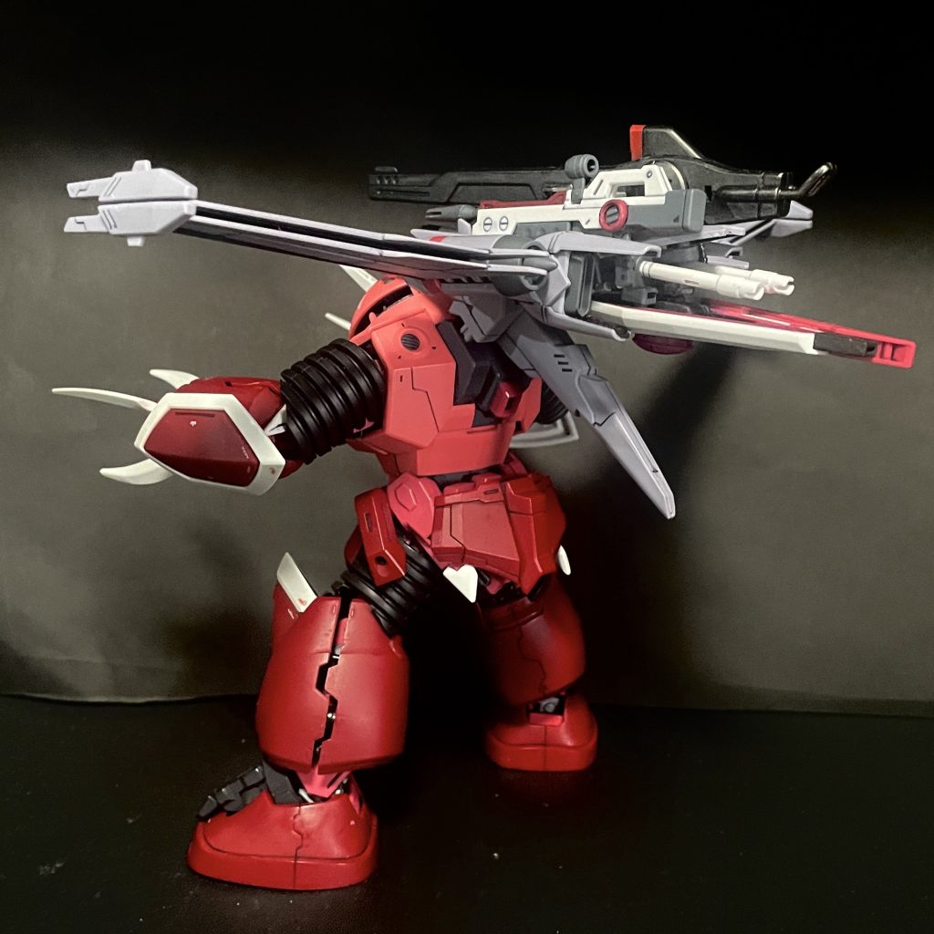 武器セット付きフォランティスを呼び戻して再び合体