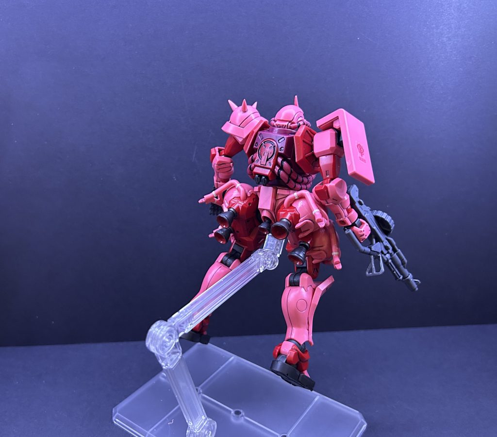 シャア専用ザク(GQ)–5枚目/制作者：ペーぺーモデラー