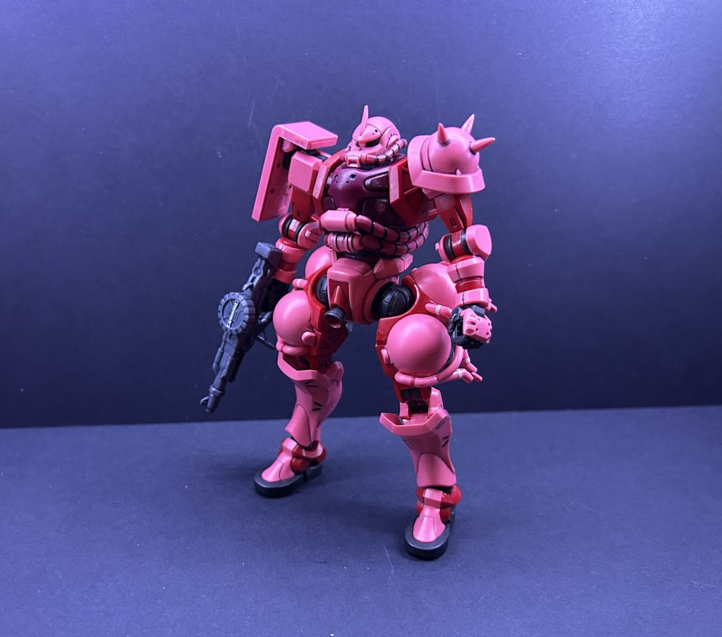 シャア専用ザク(GQ)–3枚目/制作者：ペーぺーモデラー