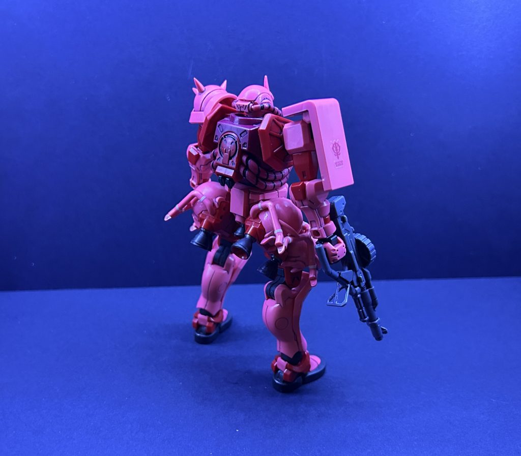 シャア専用ザク(GQ)–4枚目/制作者：ペーぺーモデラー