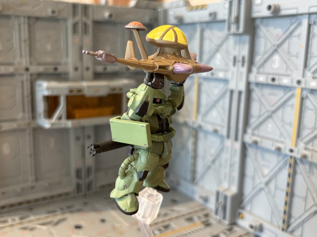 ん〜、シールドのダラ～ン感がええカンジです。