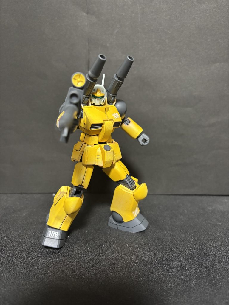 当初はメタリックのレッドにするつもりでしたが思い切って別のカラーにと思いイエローにしました。