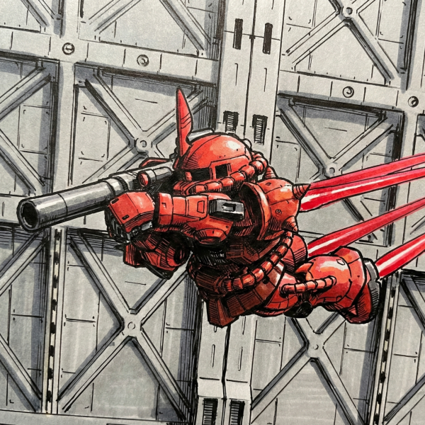 シャア「私の前に跪け、神よ！」（中二病）@ルウム