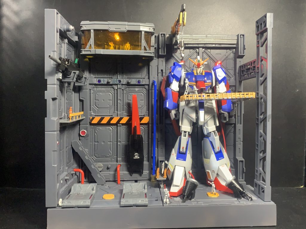 正面からのショット。(gundam-kao1)