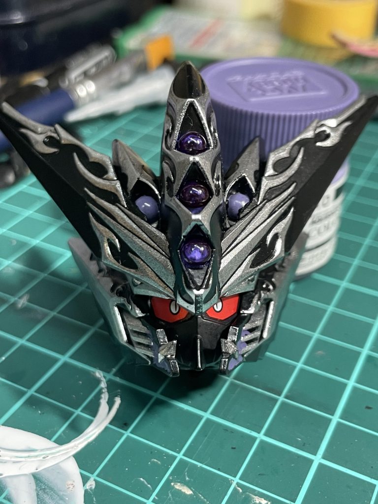 SDは顔から仕上げる派です。テンションの上がり方が違います。&nbsp;最初はどうなる事かと思いましたがなんとか完成してよかったです。最後までご観覧ありがとうございました。