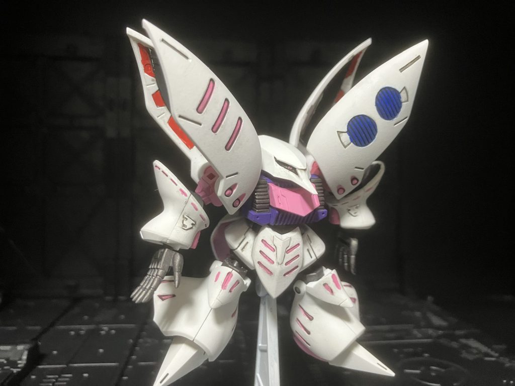 キュベレイといえばツヤありのイメージですが今回はツヤ消しで仕上げました。