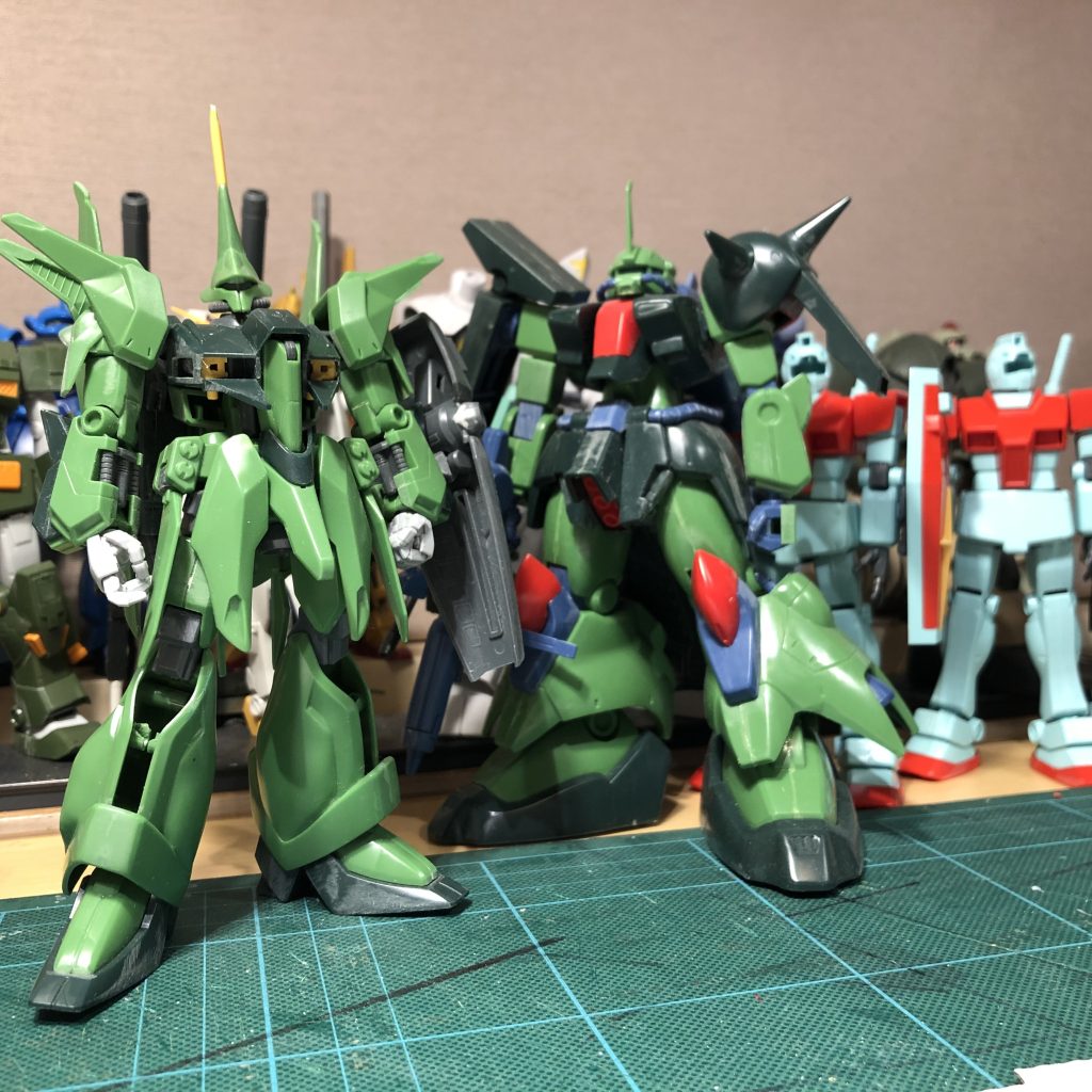 ↑証拠画像この頃からザクIII改をいじってるw&nbsp;