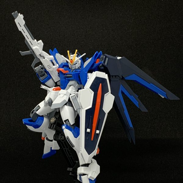 仮組み立て終了。きれいな状態でのライジングフリーダム見納め。（4枚目）