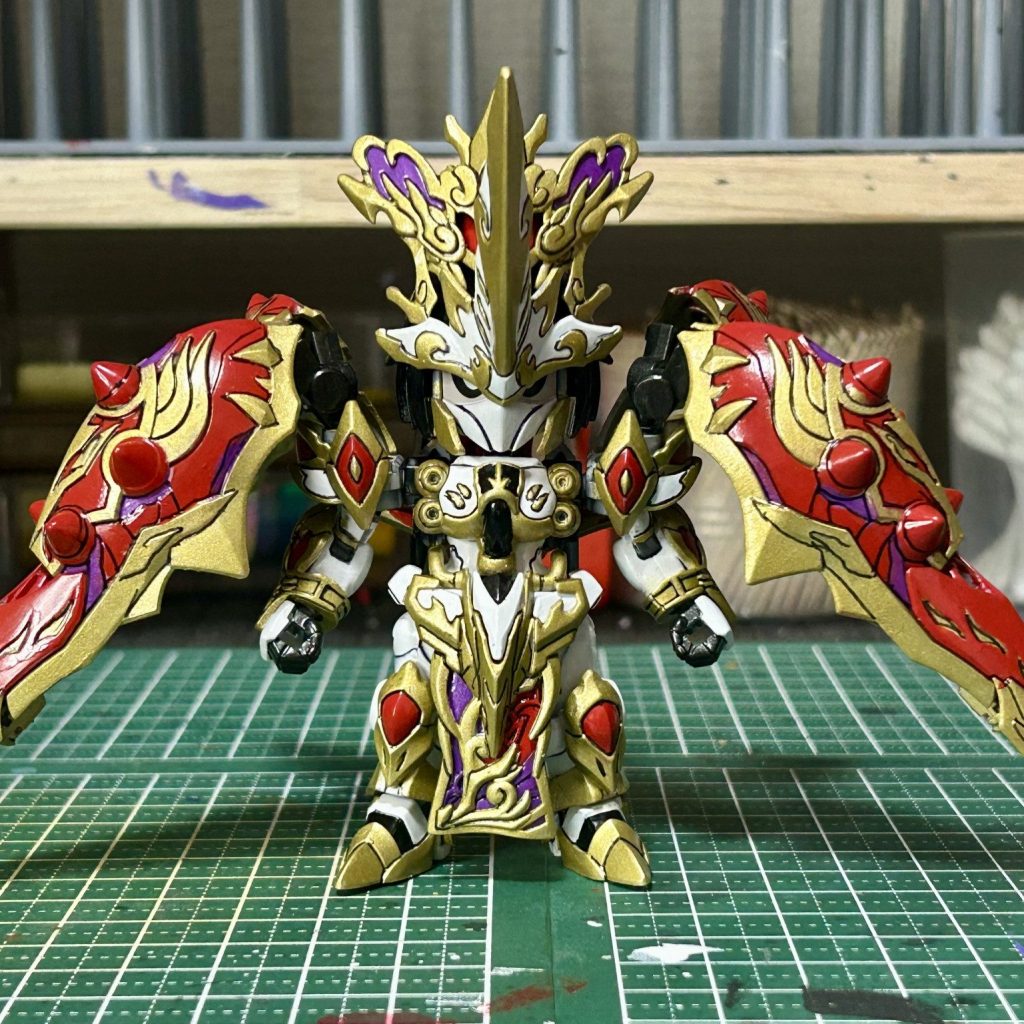 筆塗り塗装4作品目！With 貂蝉クシャトリヤ｜限界しゃちくのruluさんの