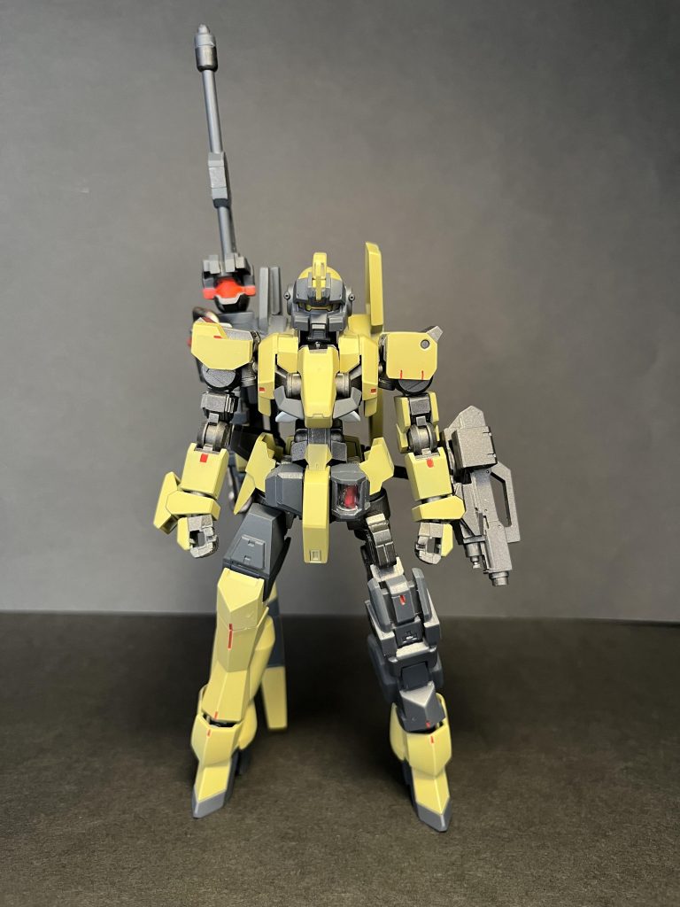 度重なる提供により完全に部品取りとなったグレイズをリペアしてジムにしてみました(笑)