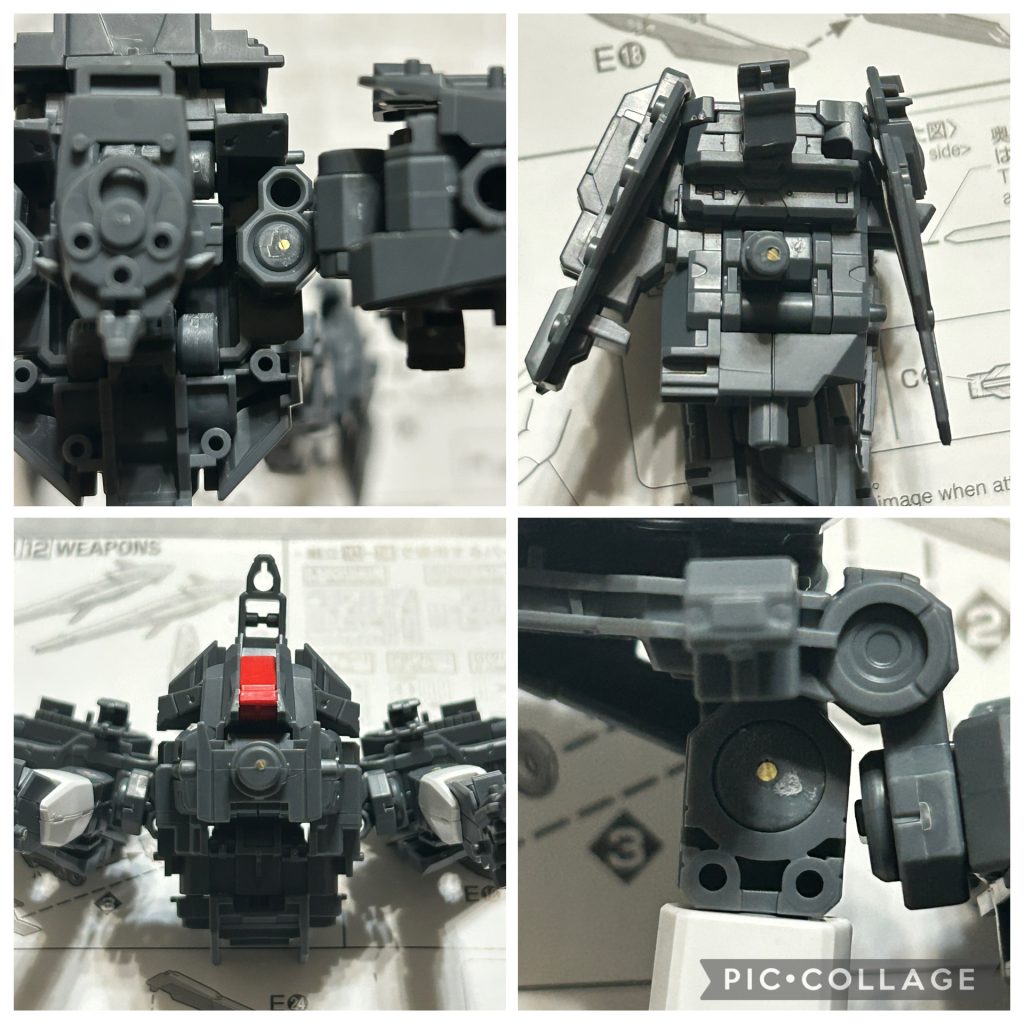 関節部には、ほぼ全て真鍮線を埋め込みました。waveの1㎜を使ってます。