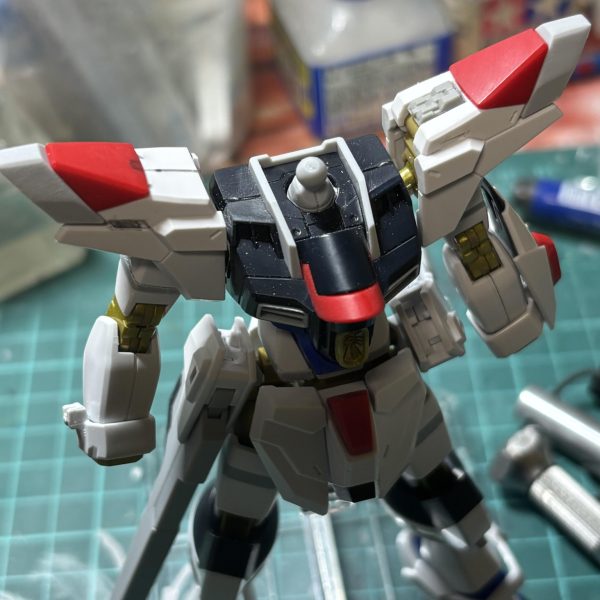 マイフリ、作成中です。持てる技術を総動員し、プロポーション改修、ディテール増し増し、徹底改修する予定。（3枚目）