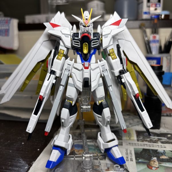 マイフリ、作成中です。持てる技術を総動員し、プロポーション改修、ディテール増し増し、徹底改修する予定。（2枚目）