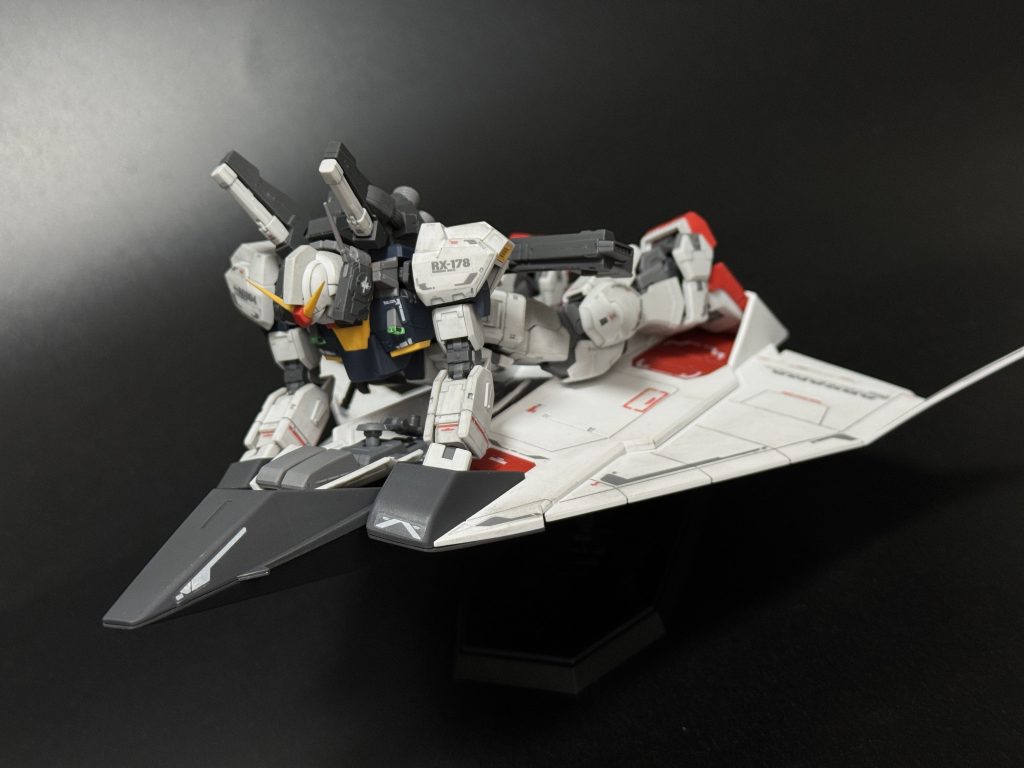 フライングアーマーて意外とでかいなーと思いながら作成。Mk-Ⅱもあまり顔を上げれないのでうなだれているような姿に…笑