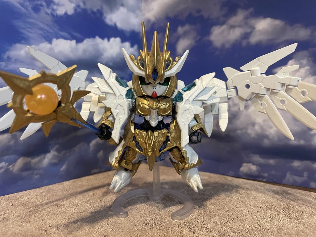 まずは天使ストライク🪽こちらは白塗装が…曹操さんのショルダーが意外と合うなあと^_^